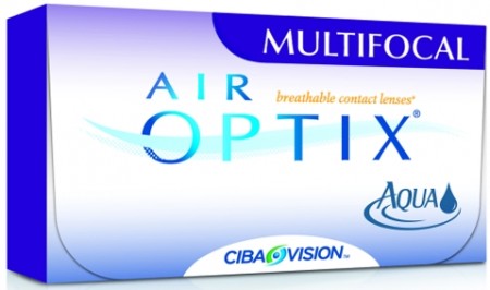 AIR OPTIX AQUA MULTIFOCAL 6 pk progressiv linse