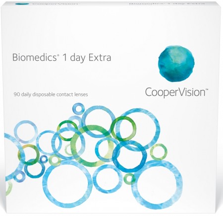 Biomedics 1 day Extra  90 pk endagslinse