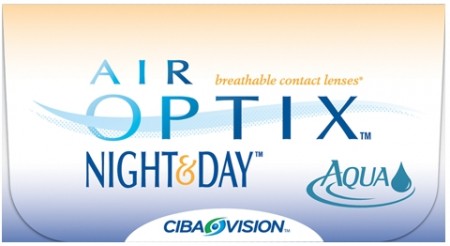 AIR OPTIX® NIGHT & DAY AQUA 6 pk månedslinse