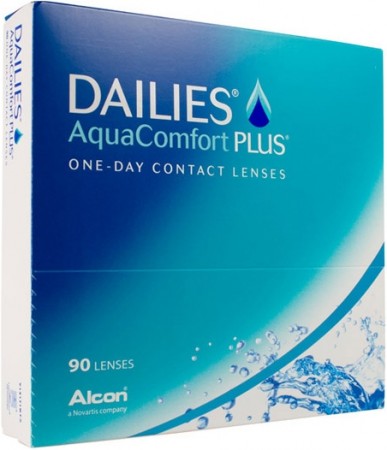 DAILIES AquaComfort Plus 90 pk endagslinse