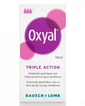Oxyal øyedråper