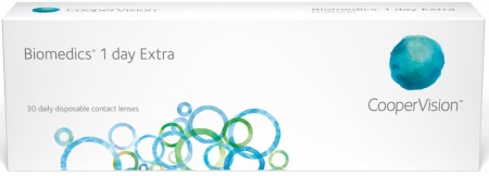 Biomedics 1-day Extra 30 pk endagslinse